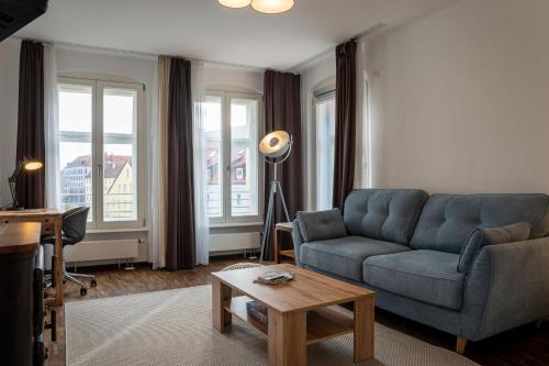 Χώρος καθιστικού στο Liboria: Stylische Altstadtwohnung