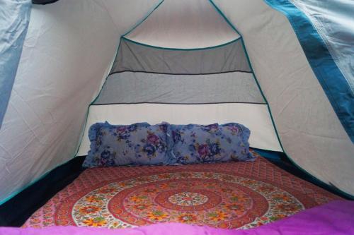 Ένα ή περισσότερα κρεβάτια σε δωμάτιο στο Yumasham Camping