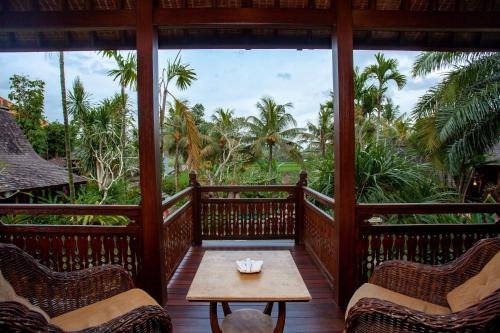Κήπος έξω από το Aryaswara Villa Ubud