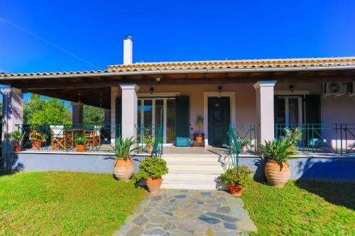 Zahrada ubytování Villa ChrisDina