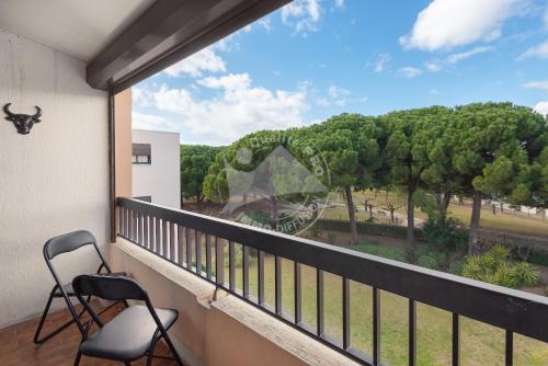 AS23038 - Studio cabine, climatisation, vue sur Parc
