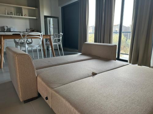 Postel nebo postele na pokoji v ubytování Departamento Privado En La Ruta Del Vino