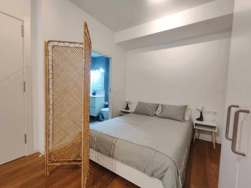 Posteľ alebo postele v izbe v ubytovaní Mazi Apartments Loft