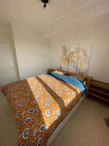 Postel nebo postele na pokoji v ubytování Moderna