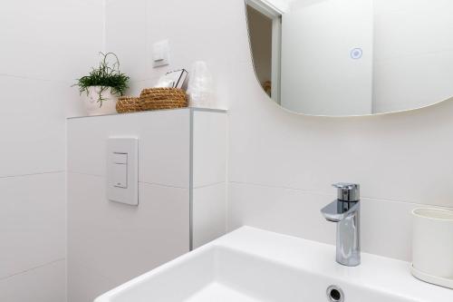 Koupelna v ubytování Apartment Klara