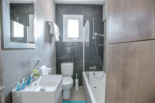 Koupelna v ubytování Evas Apartment