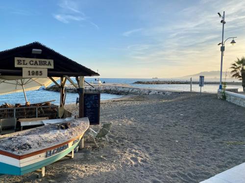 Malaga Beach And Sun