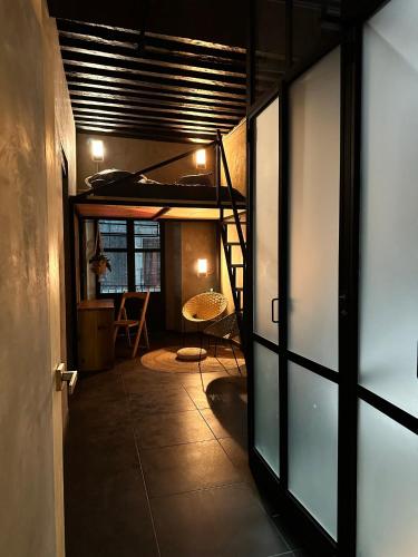 Posezení v ubytování Casa Sabina Down Town Mexico City