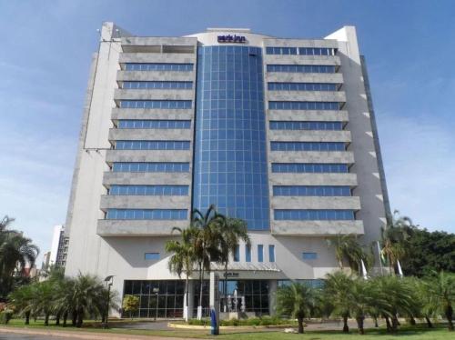 Bygningen som hotellet ligger i