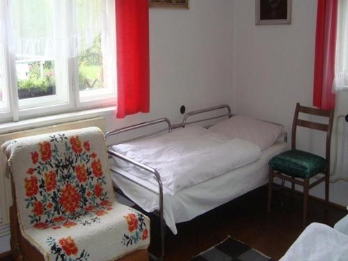 Postel nebo postele na pokoji v ubytování Privát Mirovice-Březnice