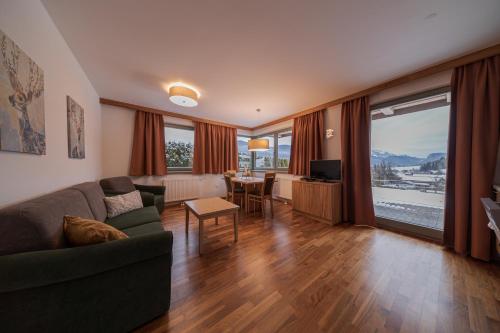 Μια τηλεόραση ή/και κέντρο ψυχαγωγίας στο Appartement-Edelweiss