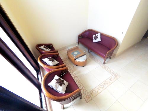 Area tempat duduk di Kotagede Street Homestay Jogja