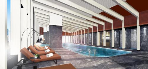 Πισίνα στο ή κοντά στο Andaz Nanjing Hexi, By Hyatt