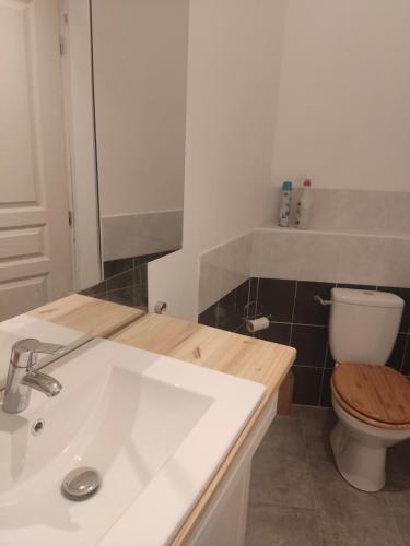 Koupelna v ubytování Duplex SERENITY