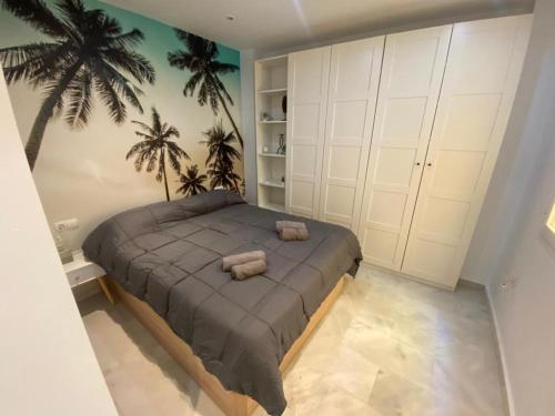 Posteľ alebo postele v izbe v ubytovaní Lovely 1Bedroom Apartment in the Heart of Malaga - WIFI&AC
