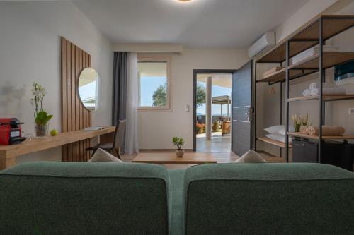 Χώρος καθιστικού στο Casa Panorama Adults Only