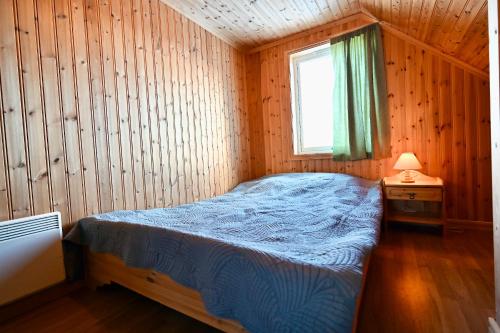 Postel nebo postele na pokoji v ubytování Reinebringen Panorama