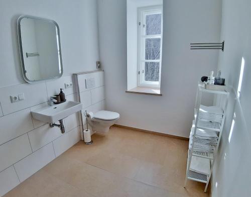 Kúpeľňa v ubytovaní Maria Theresia Berghaus Apartments