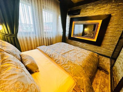 Cama o camas de una habitación en GOLDEN ROCK HOUSE