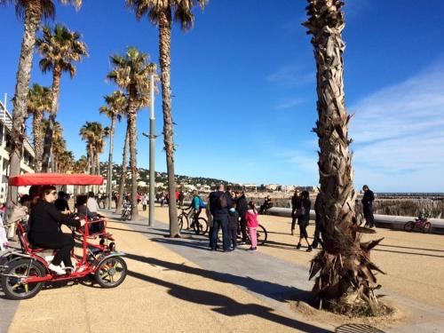 Photo de la galerie de l'établissement Studio cabine à Sète avec véranda, parking et climatisation - FR-1-338-127, à Sète