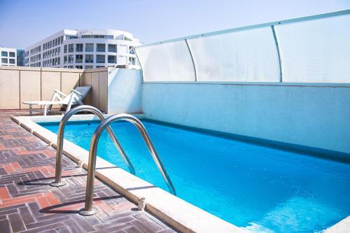 Bazén v ubytování Hotel Sindibad nebo v jeho okolí
