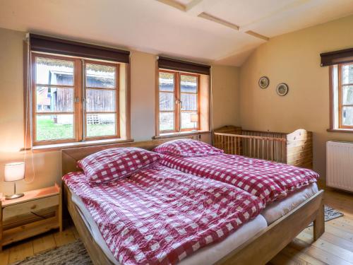 Katil atau katil-katil dalam bilik di Holiday Home Dat Litsche Hus-3 by Interhome