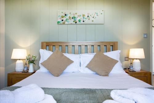 Katil atau katil-katil dalam bilik di Whileaway Lodge, Strawberryfield Park