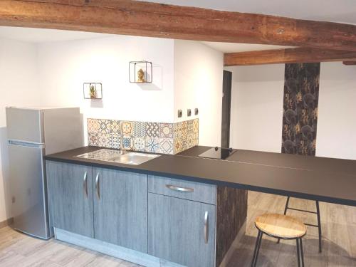 Köök või kööginurk majutusasutuses Le Boulary