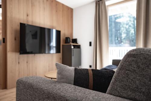 TV o dispositivi per l'intrattenimento presso Salzkammergut Lodge