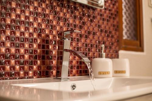 Koupelna v ubytování Villa Hriska