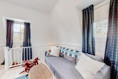 Ein Bett oder Betten in einem Zimmer der Unterkunft Old Mansard