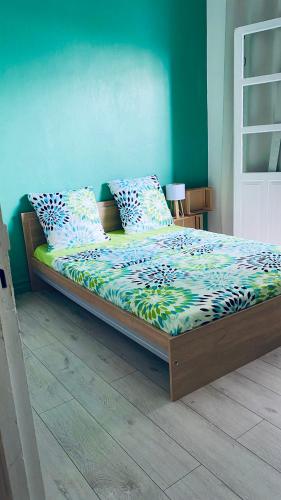 Postel nebo postele na pokoji v ubytování Cosy suite en centre ville