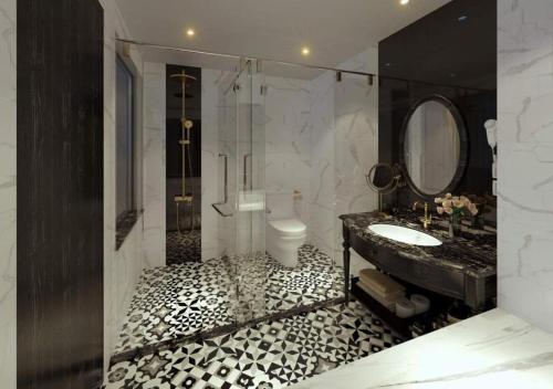 Łazienka w obiekcie Bay Luxury