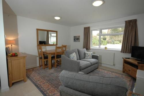 A seating area at Mallards 