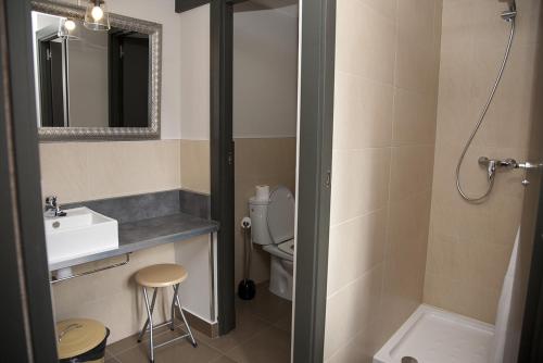 Ένα μπάνιο στο Hostel-Albergue Monte Perdido