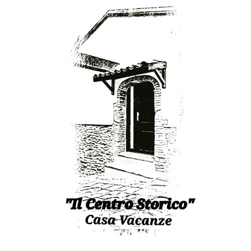 a black and white drawing of a building at Il Centro Storico in Grottole