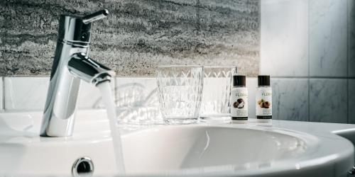Ένα μπάνιο στο Boutique-Hotel Zur alten Post - Stammhaus