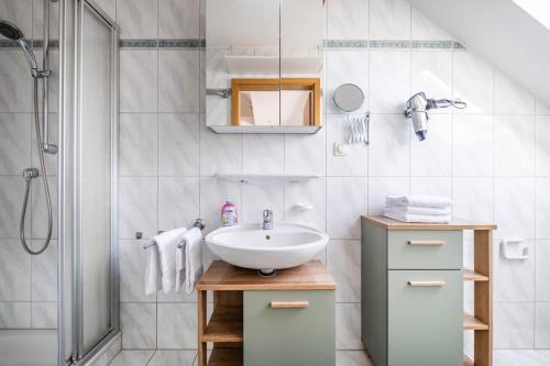 Koupelna v ubytování Haus Seemeile Wohnung 2 13