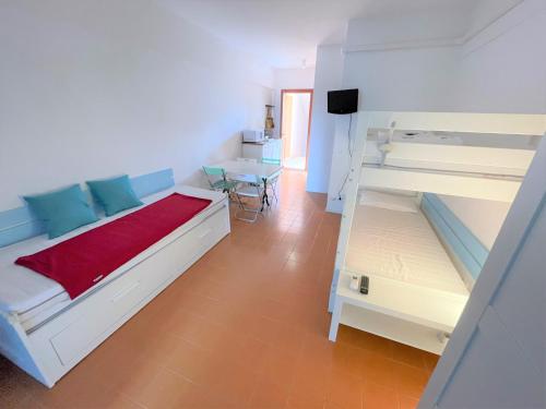 Residence Solarium emeletes ágyai egy szobában