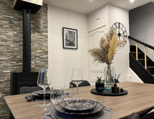 Maison de ville moderne proche du centre-ville