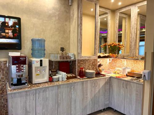 Kaffe- og tefaciliteter på Hotel Adria