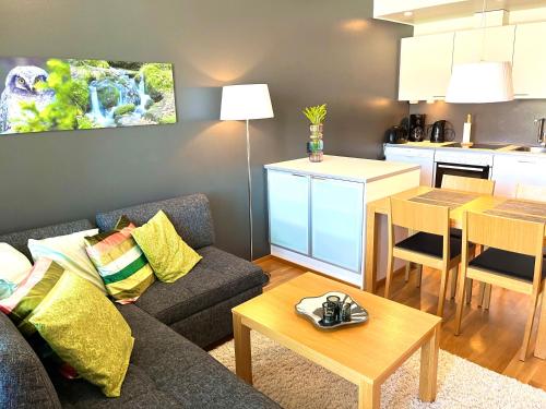 Kuchyň nebo kuchyňský kout v ubytování Premium Chalet 4212 Green