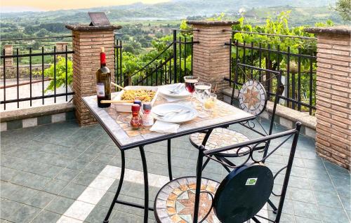 Μπαλκόνι ή βεράντα στο Gorgeous Home In Olevano Romano