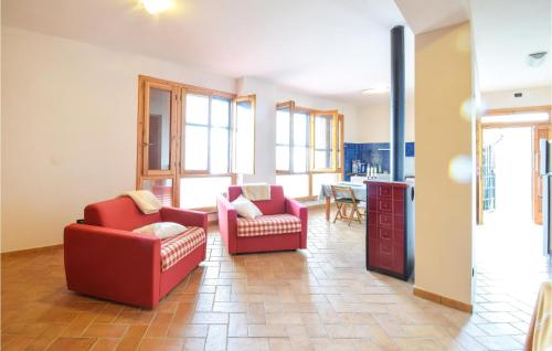Χώρος καθιστικού στο Gorgeous Home In Olevano Romano