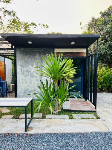 Zahrada ubytování Keyman House Khao Yai