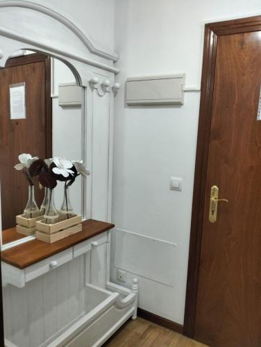 Koupelna v ubytování Apartamento Clarin