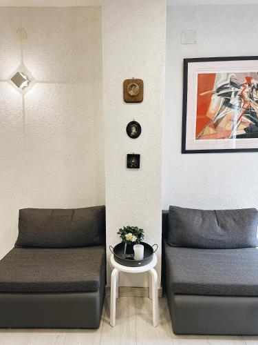 Posezení v ubytování Apartment Picasso Selce