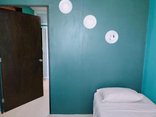 Postel nebo postele na pokoji v ubytování Relax Home Aeropuerto-Tren Maya