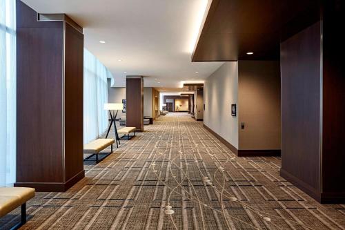 a corridor of a hospital with at JW Marriott Minneapolis Mall of America in Bloomington