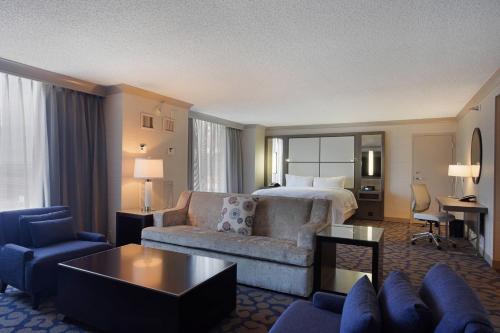 Χώρος καθιστικού στο Little Rock Marriott
